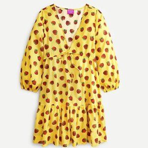 Edie Parker® X J.Crew long-sleeve cover-up dress